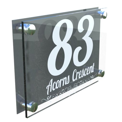 Decorative A4 House Sign