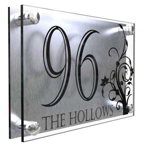 Decorative A4 House Sign