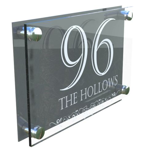 Decorative A4 House Sign