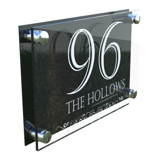 Decorative A4 House Sign