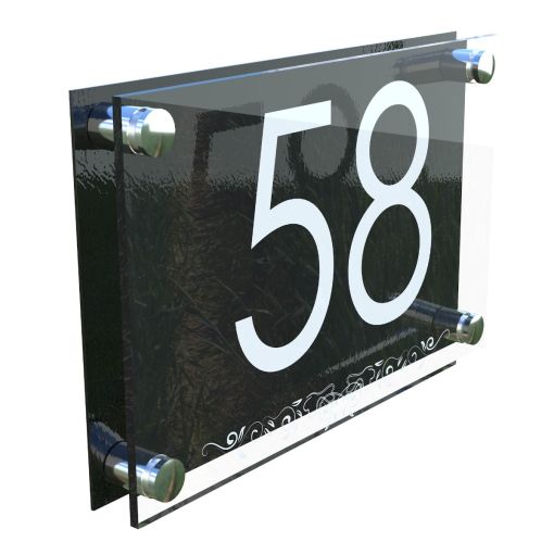 Decorative A4 House Sign