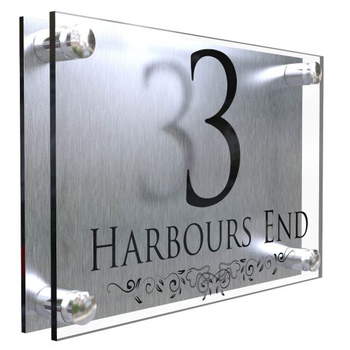 Decorative A4 House Sign