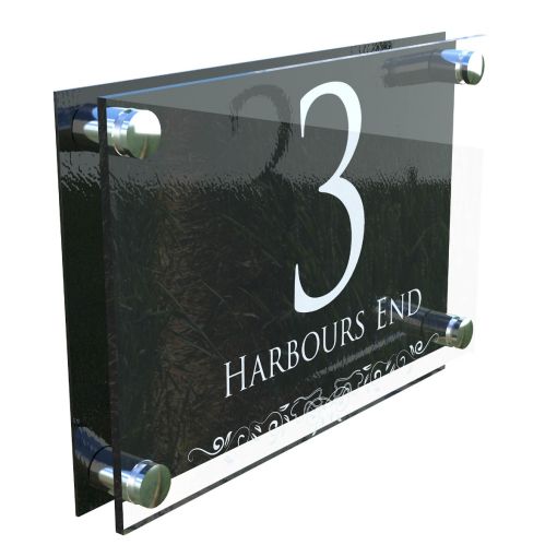 Decorative A4 House Sign