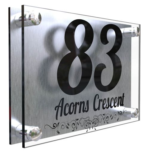 Decorative A4 House Sign