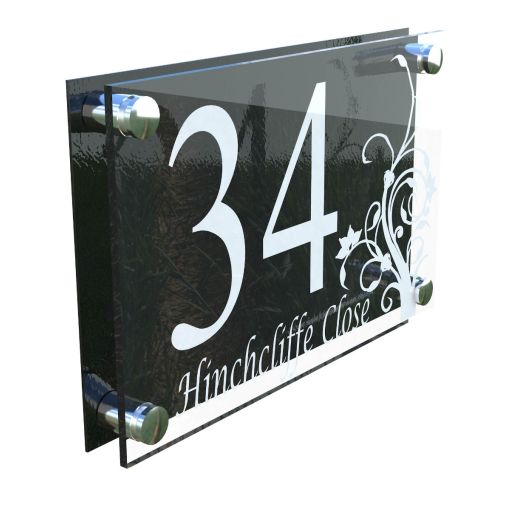 Decorative A4 House Sign