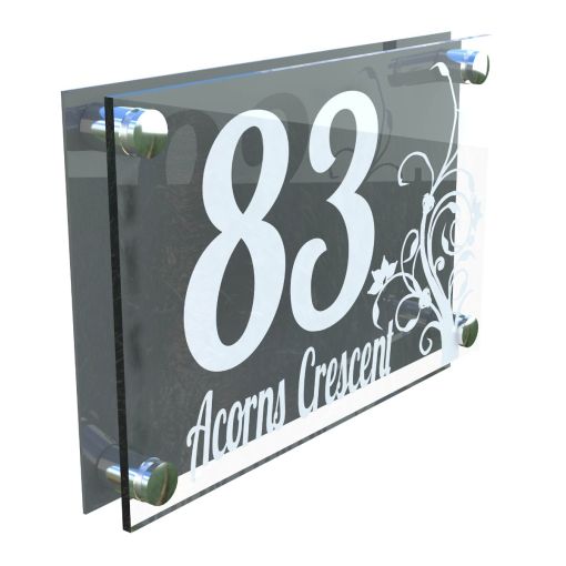 Decorative A4 House Sign