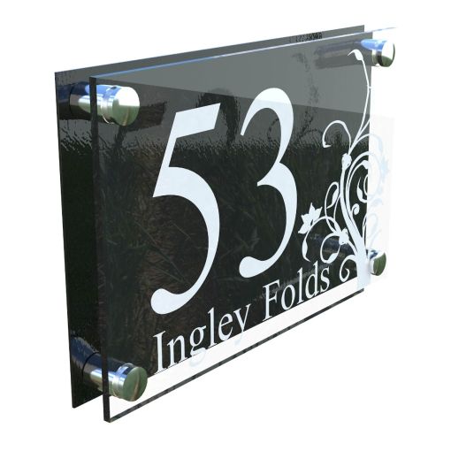 Decorative A4 House Sign