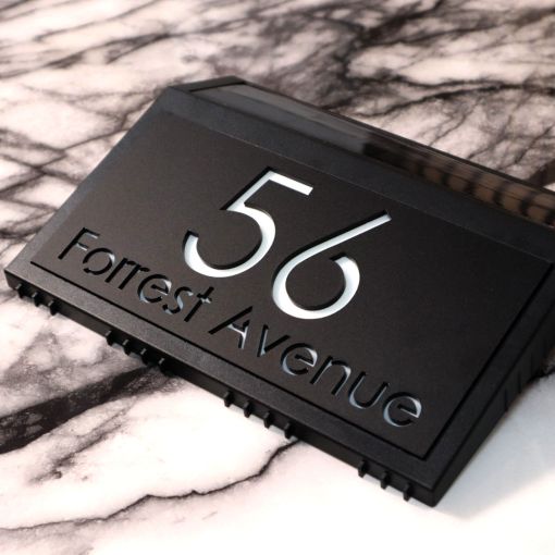 La Luce H3 A5 House Sign
