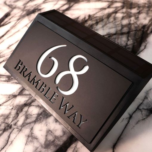 La Luce H3 A4 House Sign
