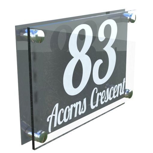 Prestige A4 House Sign