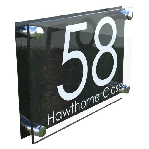 Prestige A4 House Sign