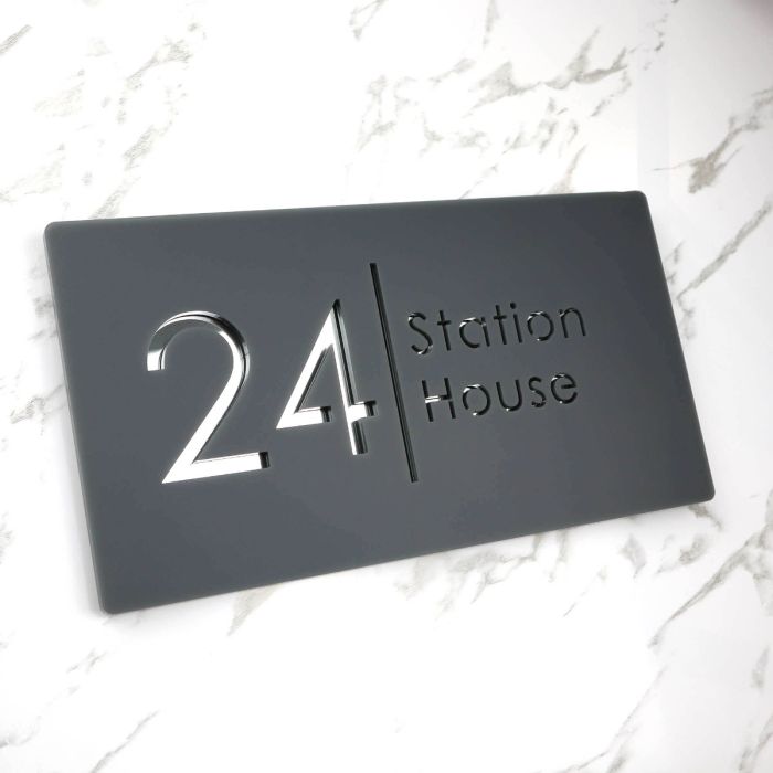 Bellissima H2 A4 House Sign