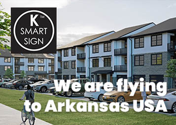 K Smart Sign's Epic Journey: From the UK to Arkansas - Part 1